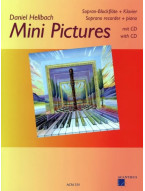Daniel Hellbach: Mini Pictures 1 (noty na sopránovou zobcovou flétnu, klavír)(+audio)