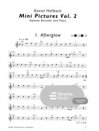 Daniel Hellbach: Mini Pictures 2 (noty na sopránovou zobcovou flétnu, klavír)(+audio)