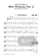 Daniel Hellbach: Mini Pictures 2 (noty na altovou zobcovou flétnu, klavír)(+audio)