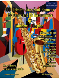 100 Ultimate Jazz-Funk Grooves (noty na tenorsaxofon)(+audio)