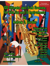 100 Ultimate Jazz-Funk Grooves (noty na altsaxofon)(+audio)