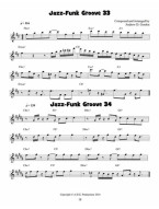 100 Ultimate Jazz-Funk Grooves (noty na altsaxofon)(+audio)