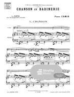 Pierre Camus: Chanson et badinerie pour flute (noty na příčnou flétnu, klavír)