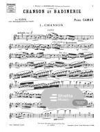 Pierre Camus: Chanson et badinerie pour flute (noty na příčnou flétnu, klavír)