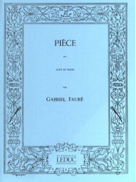 Gabriel Fauré: Piece (noty na violu, klavír)