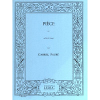 Gabriel Fauré: Piece (noty na violu, klavír)