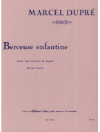 Marcel Dupré: Berceuse Enfantine (noty na violoncello, klavír) Marcel Dupré: Berceuse Enfantine (noty na violoncello, klavír)