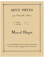 Marcel Dupré: Legende (noty na violoncello, klavír) Marcel Dupré: Legende (noty na violoncello, klavír)