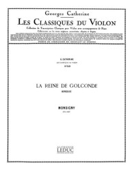 Pierre-Alexandre Monsigny: La Reine De Golconde (noty na housle, klavír)