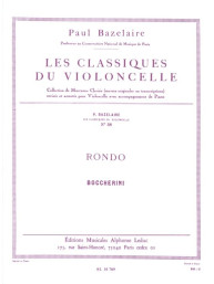 Luigi Boccherini: Rondo C Major After String Quartet G 310 (noty na violoncello, klavír)