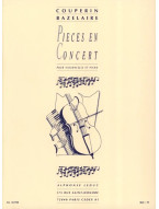 Francois Couperin: Pieces En Concert (noty na violoncello, klavír) Francois Couperin: Pieces En Concert (noty na violoncello, klavír)