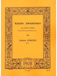 Joseph Jongen: Allegro Appassionato Op79 (noty na violu, klavír)