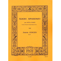 Joseph Jongen: Allegro Appassionato Op79 (noty na violu, klavír)