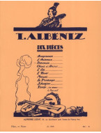 Isaac Albéniz: Berceuse (noty na příčnou flétnu, klavír)