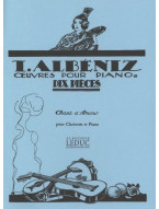 Isaac Albéniz: Chant D'Amour (noty na klarinet, klavír)