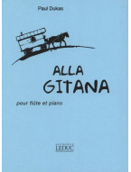 Paul Dukas: Alla Gitana (noty na příčnou flétnu, klavír)