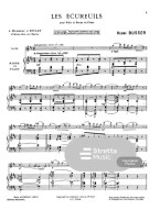 Henri Büsser: Two pieces - 2. The squirrels (noty na příčnou flétnu, klavír) Henri Büsser: Two pieces - 2. The squirrels (noty na příčnou flétnu, klavír)