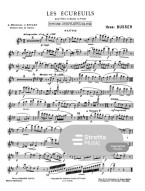 Henri Büsser: Two pieces - 2. The squirrels (noty na příčnou flétnu, klavír) Henri Büsser: Two pieces - 2. The squirrels (noty na příčnou flétnu, klavír)