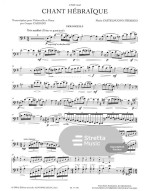 Mario Castelnuovo-Tedesco: Chant Hébraique (noty na violoncello, klavír) Mario Castelnuovo-Tedesco: Chant Hébraique (noty na violoncello, klavír)