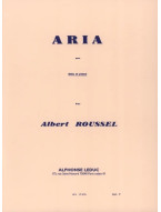 Albert Roussel: Aria (noty na příčnou flétnu, klavír) Albert Roussel: Aria (noty na příčnou flétnu, klavír)