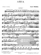 Albert Roussel: Aria (noty na příčnou flétnu, klavír) Albert Roussel: Aria (noty na příčnou flétnu, klavír)