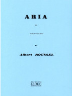 Albert Roussel: Aria (noty na klarinet, klavír) Albert Roussel: Aria (noty na klarinet, klavír)