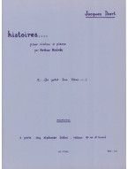 Jacques Ibert: Le Petit Ane Blanc (noty na housle, klavír) Jacques Ibert: Le Petit Ane Blanc (noty na housle, klavír)