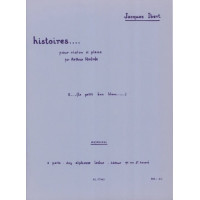 Jacques Ibert: Le Petit Ane Blanc (noty na housle, klavír)