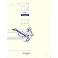 André Jolivet: Grave Et Gigue (noty na housle, klavír)