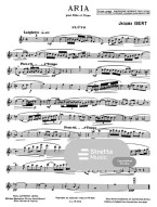 Jacques Ibert: Aria (noty na příčnou flétnu, klavír) Jacques Ibert: Aria (noty na příčnou flétnu, klavír)