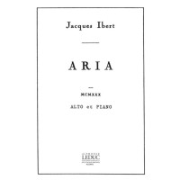Jacques Ibert: Aria (noty na violu, klavír)