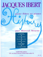 Jacques Ibert: Histoires par Marcel Moyse (noty na příčnou flétnu, klavír) Jacques Ibert: Histoires par Marcel Moyse (noty na příčnou flétnu, klavír)