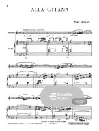 Paul Dukas: Alla Gitana (noty na klarinet, klavír)