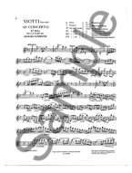 Giovanni Battista Viotti: Concerto no. 12 (noty na housle, klavír)