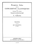 Giovanni Battista Viotti: Concerto no. 20 (noty na housle, klavír)