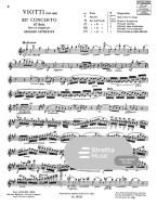 Giovanni Battista Viotti: Concerto no. 22 (noty na housle, klavír)