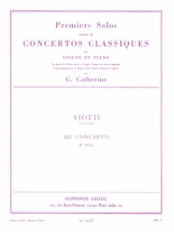 Giovanni Battista Viotti: Concerto no. 23 (noty na housle, klavír)