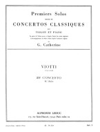 Giovanni Battista Viotti: Concerto no. 29 (noty na housle, klavír)