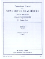 Pierre Rode: 1st Concerto - 1st Solo (noty na housle, klavír)