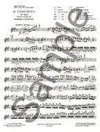 Pierre Rode: Concerto no. 4 (noty na housle, klavír)