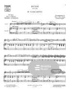 Pierre Rode: Concerto no. 6 (noty na housle, klavír)