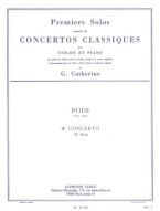 Pierre Rode: Concerto no. 8 (noty na housle, klavír)
