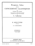 Rodolphe Kreutzer: Concerto no. 1 (noty na housle, klavír)