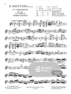 Rodolphe Kreutzer: Concerto no. 1 (noty na housle, klavír)
