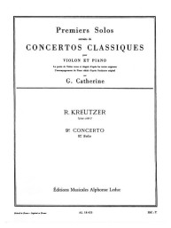 Rodolphe Kreutzer: Concerto no. 9 (noty na housle, klavír)