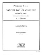 Rodolphe Kreutzer: Concerto no. 13 (noty na housle, klavír)
