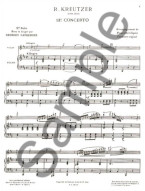 Rodolphe Kreutzer: Concerto no. 13 (noty na housle, klavír)