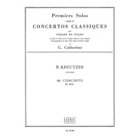 Rodolphe Kreutzer: Concerto no. 18 (noty na housle, klavír)