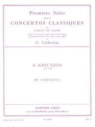 Rodolphe Kreutzer: Concerto no. 19 (noty na housle, klavír)