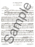 Rodolphe Kreutzer: Concerto no. 19 (noty na housle, klavír)